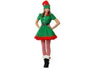 Womens Holiday Elf Costume