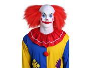 Red Clown Wig With Bald Spot