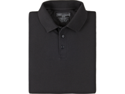 5.11 41180 5 41180019L Black Poly Cotton SS Utility Polo Shirt Large Reg