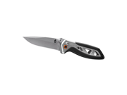 Gerber Outrigger Folding Knife Aluminum Rubber Handle Fine Edge Blade 000689