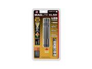 Maglite XL50 LED 3 Cell AAA 3 Modes Flashlight with Batteries Gray XL50 S3096
