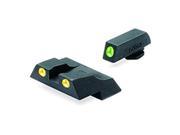 Meprolight Tru Dot Tritium Night Sight Pistol Green Yellow Glock 26 27 10226Y