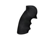 Hogue 87000 Grip Rubber w Finger Grooves Ruger Security Six Police Service Six
