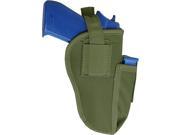 Every Day Carry Tactical Pistol Gun Holster w Magazine Slot Holder Olive Drab