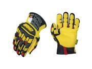 Mechanix Wear ORHD Waterproof Impact Protection High Visibility Work Gloves L