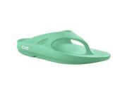 OOFOS OOriginal Impact Absorption Recovery Thong Sandals Mint Size M8 W10