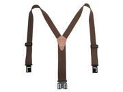 Perry Hook On Belt Suspenders Regular The Original Brown 1.5 W x 48L
