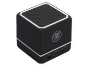 Snakebyte Audio Cube Rechargeable Bluetooth Wireless Speaker w 3.5 Jack Black