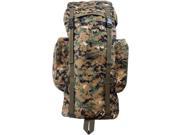 Every Day Carry Heavy Duty Mountaineer Hiking Backpack Digital Camo XL