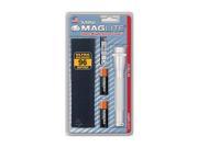 Maglite 14 Lumen Mini 2 Flashlight with Holster Silver SM2A10H