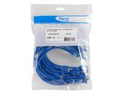 ICC ICPCSD10BL 25 PK PATCH CORD CAT 6 MOLDED 10 BLUE