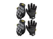 Mechanix Wear 2 Pack The Original Black Heavy Duty Work Gloves Medium