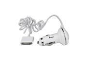 Monoprice SolidMate MIPKC1A MFI Car Charger for iPhone iPod 30 Pin Dock Cable