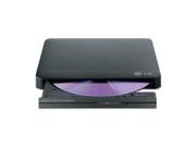 LG External Drive 8x DVD±RW DL USB 2.0 Slim .75MB Buffer w Software Black