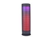 Portable Color LED Visual Wireless Bluetooth Speaker 3.5mm input MicrosSD Slot