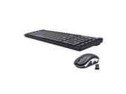 iMicro 105 Key Multimedia ABS Wireless Keyboard and Optical Mouse Kit
