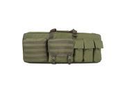 Every Day Carry 36 Triple Rifle Soft Case with Detachable Sniper Mat OD Green