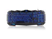 IMICRO IM KBCOBV8 iMicro Cobra IM KBCOBV8 110 Key Wired USB LED Backlit Gaming Keyboard Black