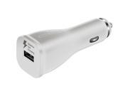 Samsung OEM Original USB Quick Charge 2.0 Fast Charging Car Cigarette Adapter White