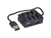 2 in 1 USB 2 Hub Card Reader Combo w USB Micro USB Connector OTG Support
