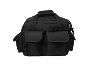 Every Day Carry Tactical Padded Shooting Range Pistol Bag with Dual Handles Black