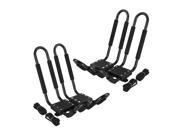 Alta 2 Pairs J Bar Kayak Carrier Rack Canoe Boat for Roof Top Mount Car SUV