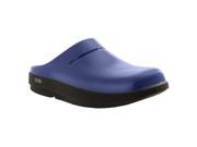 OOFOS Cloog Luxe Impact Absorption Recovery Clog Sandals Periwinkle M9 W11