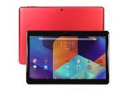 Nuvision 16GB 13.3 Android 4.4 WiFi Tablet with Bluetooth and Dual Cameras Red