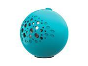 Vibe Spherical Portable Bluetooth Speaker for Android Apple Devices Blue