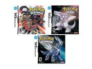 Nintendo DS Pokemon Platinum Diamond and Pearl Version Video Games Bundle
