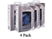 Eclipse 4 Pack USB 2.0 2.8V 4GB Digital Touchscreen MP3 Media Player w Camera