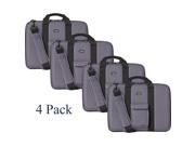 4 Pack Cocoon CLB404GY Eva Shock Absorbent Laptop Case Messanger Bag Gray