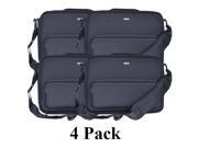 4 Pack Cocoon Chelsea Nylon 13 Laptop Messenger Bag Case Sleeve Black CLB356