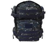 Every Day Carry Tactical Camping Hiking Backpack Hydration Ready wiith MOLLE Web Navy