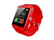 Alta Bluetooth Touchscreen Smart Watch for iOS and Android Smartphones Red
