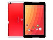 Nuvision 8 Atom Z3735G Quad Core 1.33GHz 1GB 32GB Android 4.4 WiFi Tablet Red