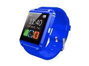 Alta Bluetooth Touchscreen Smart Watch for iOS and Android Smartphones Blue