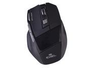 2.4GHz Wireless USB 6 Button Optical Gaming Scroll Mouse 2000 dpi Black