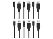Motorola 6 Pack SKN5004A ECOMOTO Micro USB Data Cable for Micro USB Devices