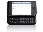 Nuu K1 42 Key Mini Key Wireless Bluetooth Slide Out Keyboard for iPhone 4 4S