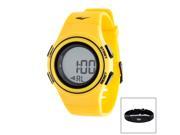 Everlast HR6 Activity Tracker Heart Rate Monitor Watch with Transmitter Belt Yellow