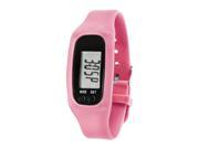 Zunammy PD022 Digital Activity Fitness Tracker Silicone Sport Watch Pink