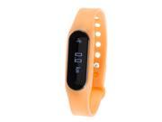 Zunammy TR027 Wireless Heart Rate Monitor and Activity Fitness Tracker Watch Orange
