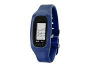Zunammy PD022 Digital Activity Fitness Tracker Silicone Sport Watch Navy