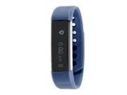 RBX TR5 Bluetooth Activity Fitness Tracker with Call and Messages Alert Blue