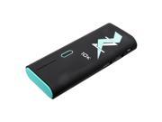 Zunammy ZBank ZTP2 10000mAh Compact Powerbank Portable Charger with Dual Output Blue Black