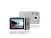 Ematic EM374CAMY 4GB 2.4 MP3 Video Player with 2MP Camera Silver