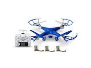 Alta Quadcopter ProCam RC Drone with Camera, Remote Control and 3 Batteries
