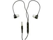 RND Noise Reducing In Ear Earbuds Headphones with built in microphone black