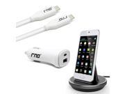 RND Fast Charging USB Type C Dock Cable and Car Charger compatible with Apple MacBook Google Pixel Pixel XL HTC 10 LG G5 V20 ChromeBook Pixel OnePlus
